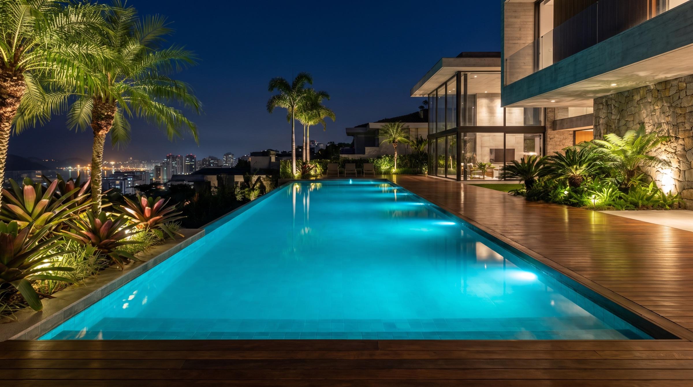 Piscina — água sempre pronta